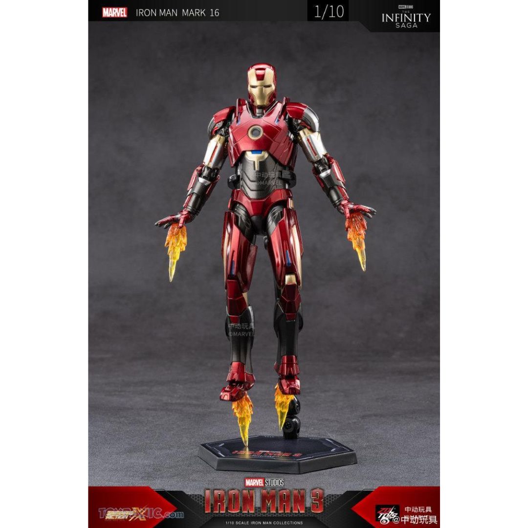 Iron Man Mk16 Action Figure By Zd Toys -ZD Toys - India - www.superherotoystore.com