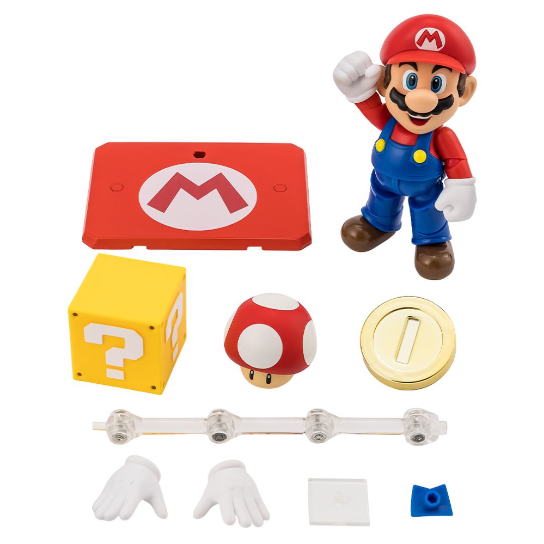 Super Mario Mario [Re:Package] S.H.Figuarts By Tamashii Nations -Tamashii Nations - India - www.superherotoystore.com
