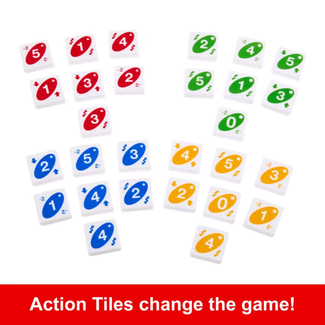 Uno Quatro Board Game By Mattel