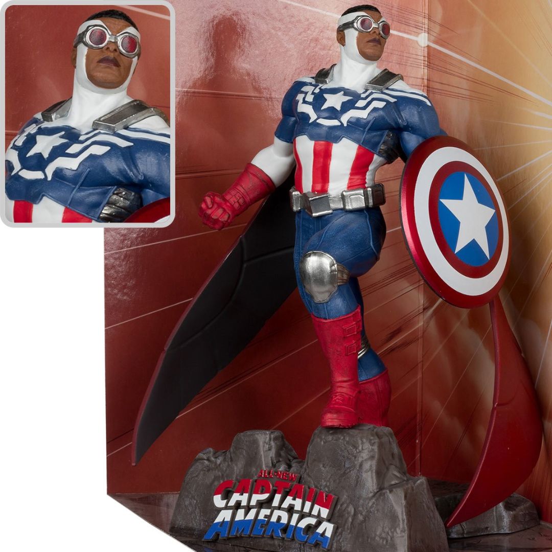 Marvel Collection - Captain America (All-New Captain America #1) By Mcfarlane Toys -McFarlane Toys - India - www.superherotoystore.com