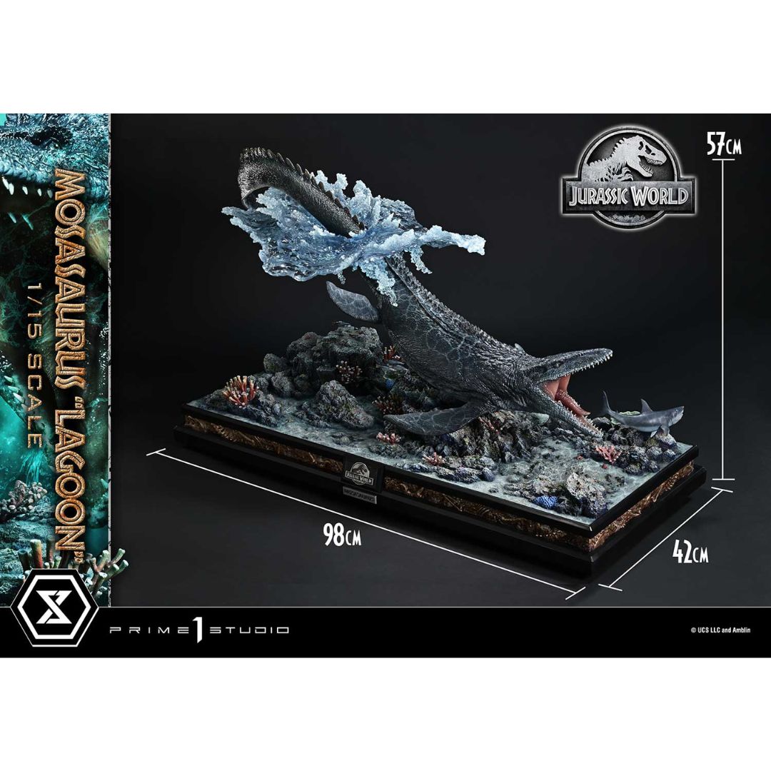 Jurassic World (Film) Mosasaurus "Lagoon" By Prime1 Studios