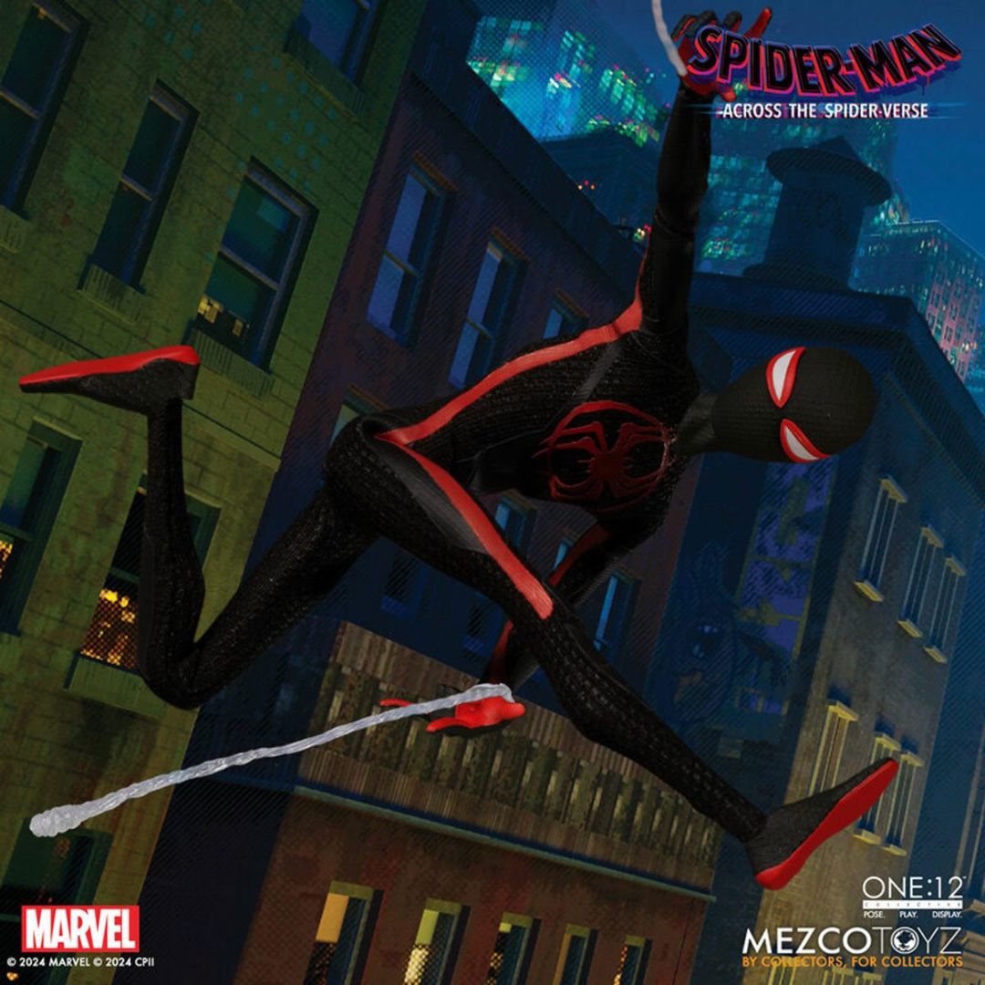 Spider-Man: Across The Spider-Verse Miles Morales One:12 Collective Action Figure by Mezco Toys -Mezco Toys - India - www.superherotoystore.com