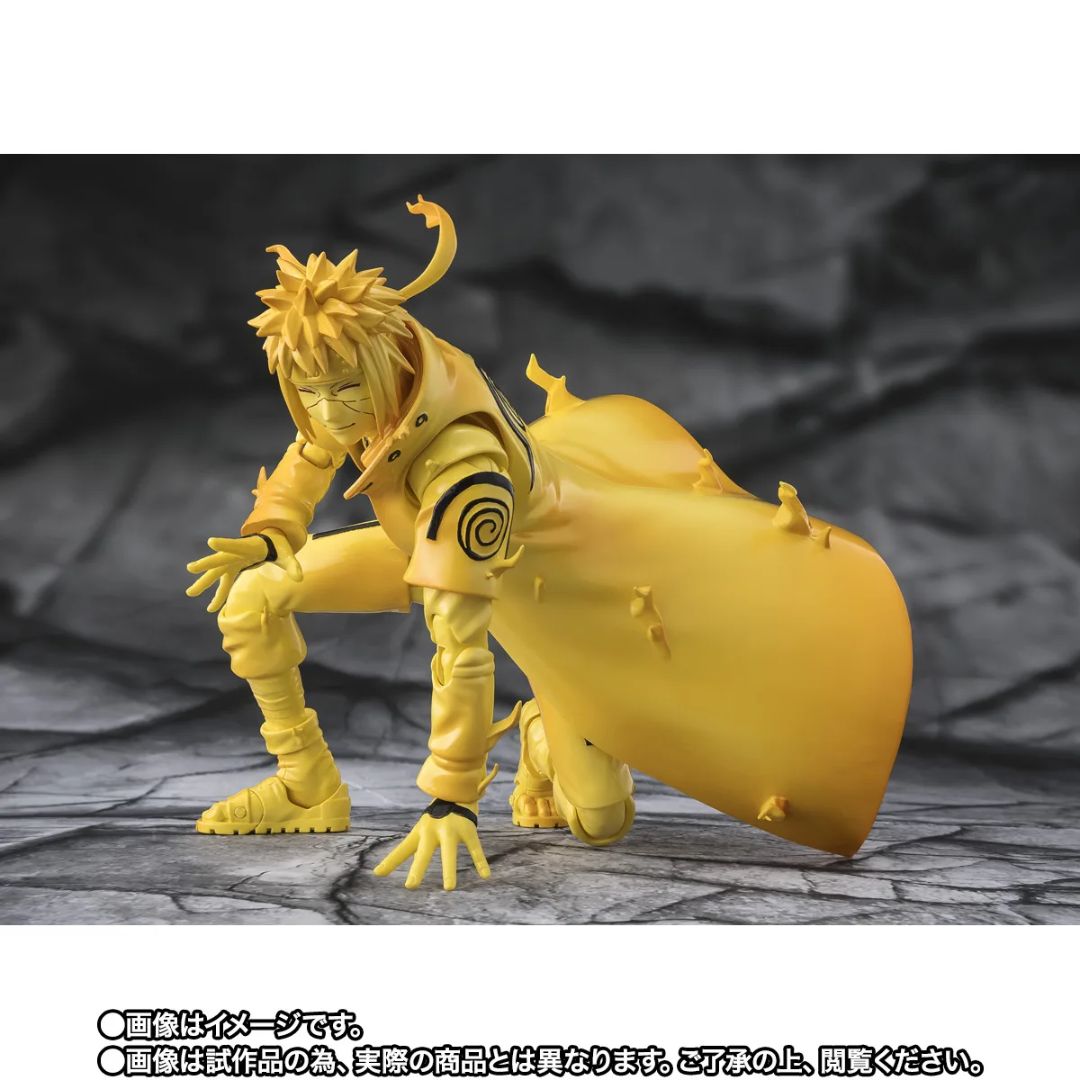 Minato Namikaze [Kurama Link Mode] -Bond Of Light That Shatters Darkness- S.H.Figuarts By Tamashii Nations -Tamashii Nations - India - www.superherotoystore.com