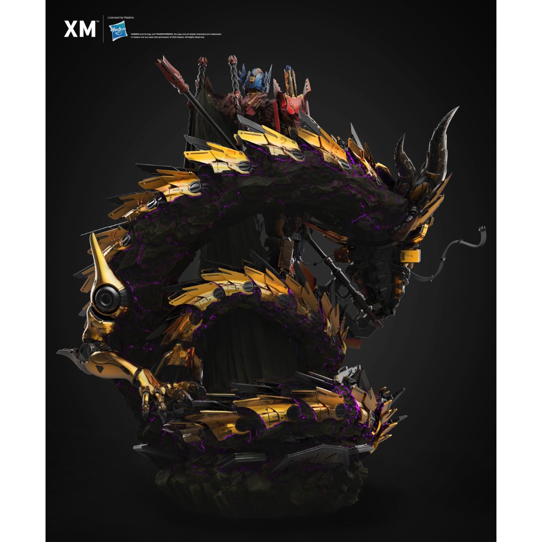 Optimus Prime - Gold Dragon (Mythical Beasts Series) By Xm Studios