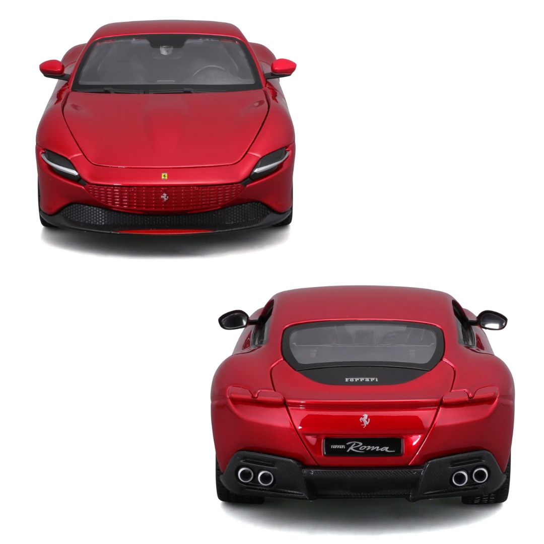 Rossa Ferrari Roma 1:24 Scale Die-Cast Car By Bburago -Bburago - India - www.superherotoystore.com