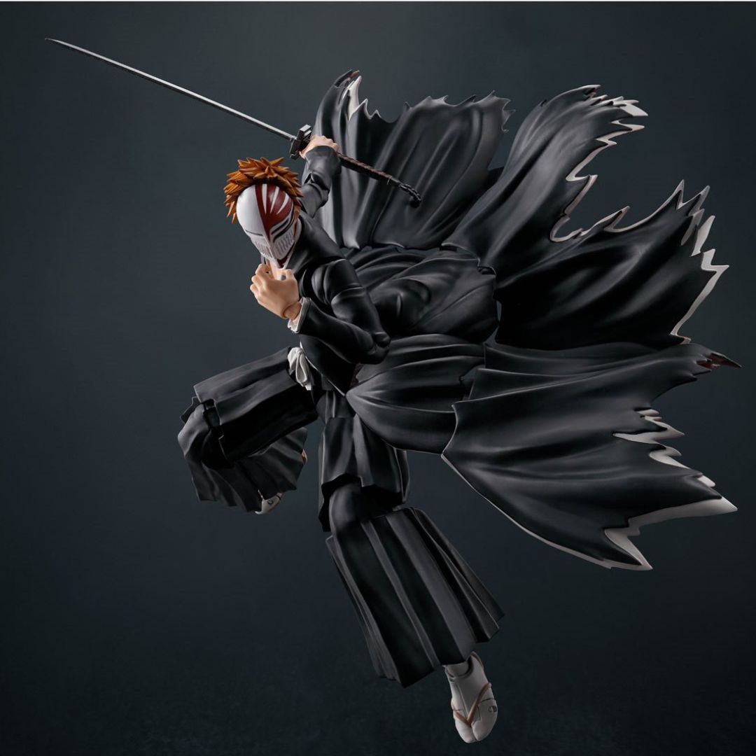 Bleach Ichigo Kurosaki Getsugatensho S.H.Figuarts By Tamashii Nations -Tamashii Nations - India - www.superherotoystore.com