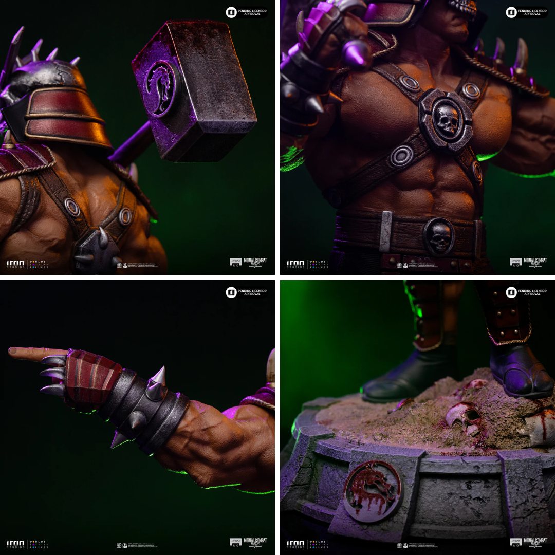 Shao Khan Mortal Kombat By Iron Studios -Iron Studios - India - www.superherotoystore.com