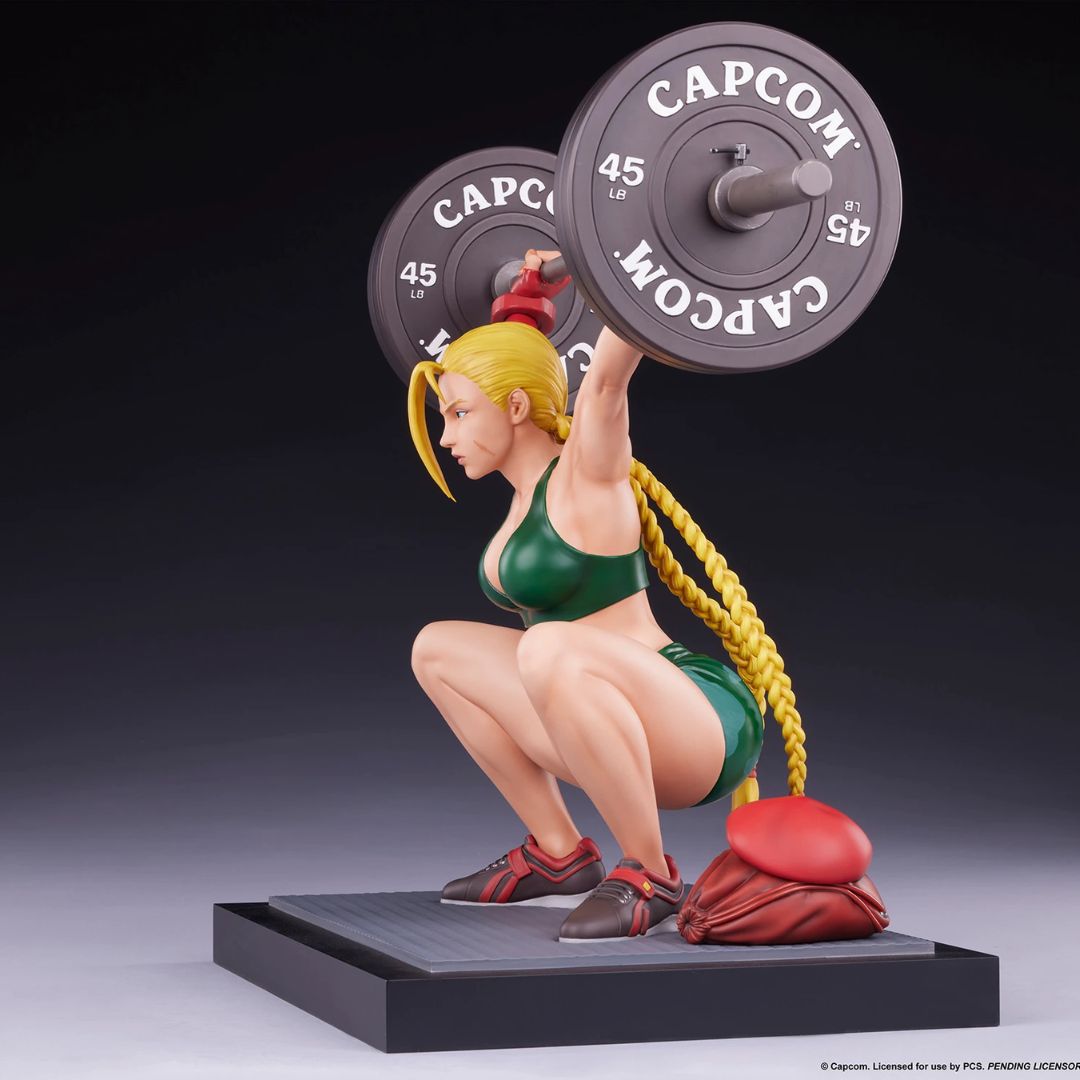 Cammy: Powerlifting (Classic Edition) Statue by PCS Collectibles -PCS Studios - India - www.superherotoystore.com