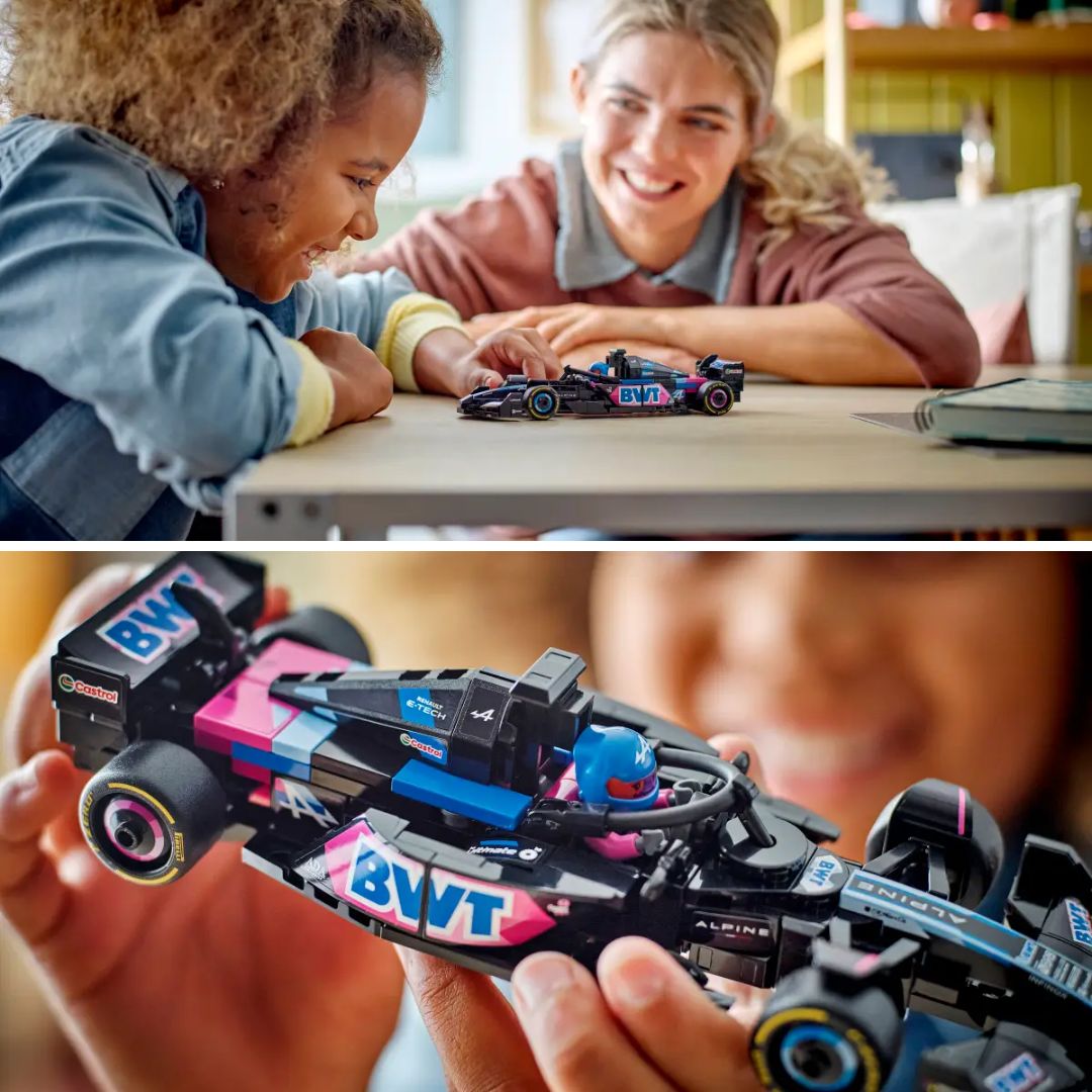 Lego Speed Champions Bwt Alpine F1 Team A524 Race Car