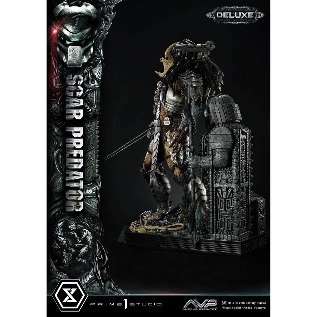 Alien vs.Predator Scar Predator Deluxe Version by Prime1 Studios -Prime 1 Studio - India - www.superherotoystore.com