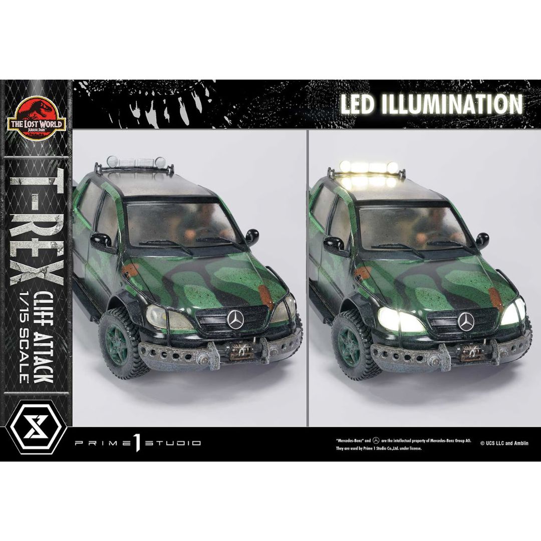 T-Rex Cliff Attack (Bonus Version) Statue By Prime1 Studios -Prime 1 Studio - India - www.superherotoystore.com