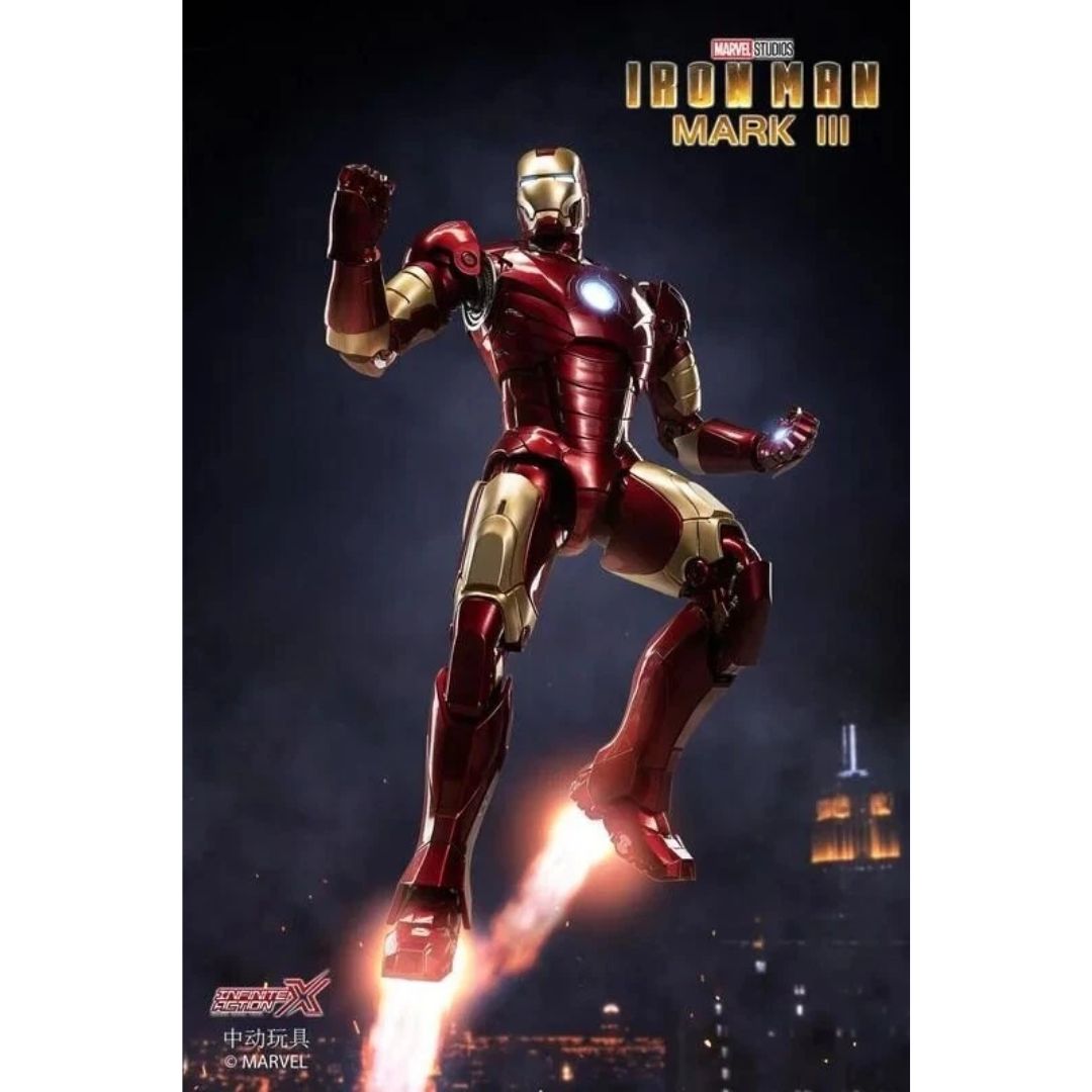 Iron Man Mk3 Action Figure By Zd Toys -ZD Toys - India - www.superherotoystore.com
