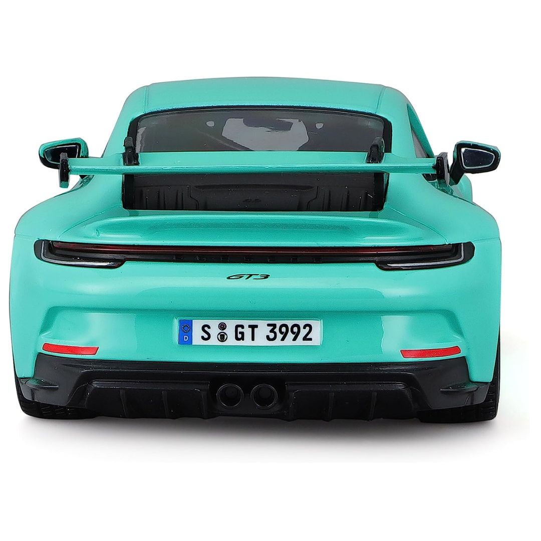 2022 Green Porsche 911 GT3 1:24 Scale Die-Cast Car by Bburago -Bburago - India - www.superherotoystore.com