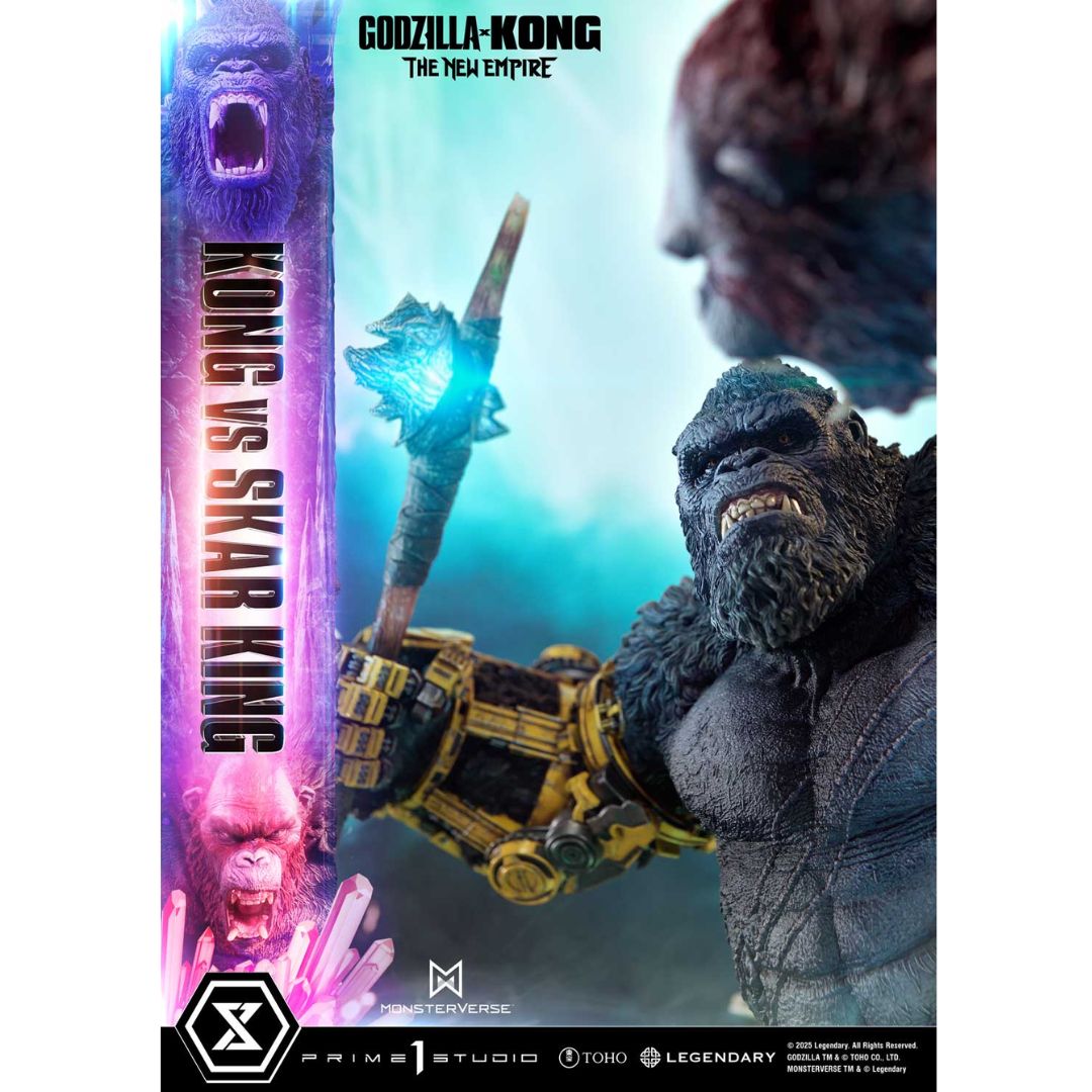 Godzilla X Kong: The New Empire (Film) Kong Vs Skar King Statue By Prime1 Studios -Prime1 Studios - India - www.superherotoystore.com
