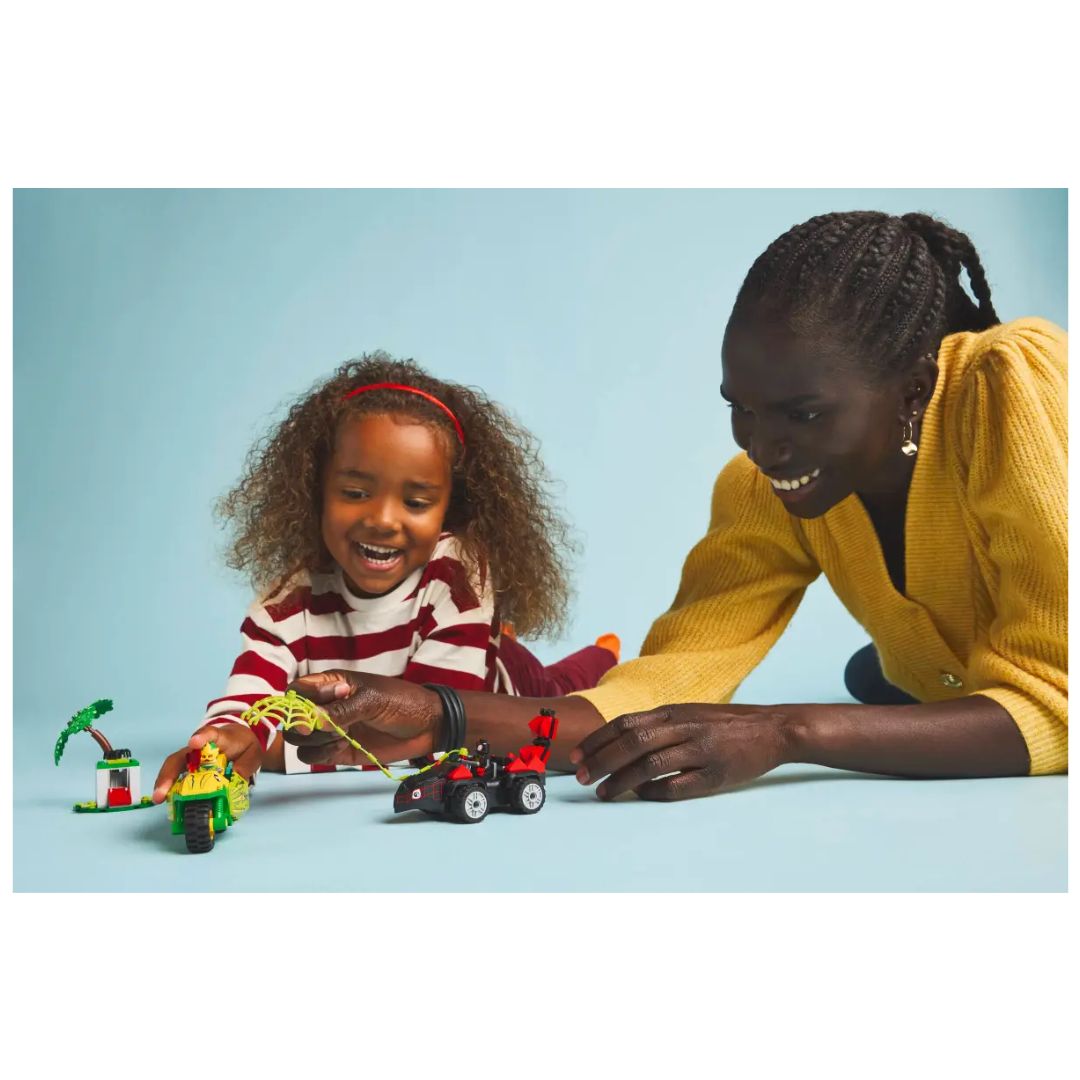 Spiderman Spin And Electro Dinosaur Vehicle Chase By Lego -Lego - India - www.superherotoystore.com