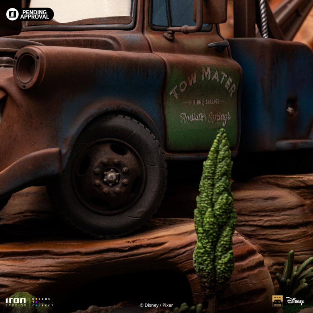 Statue Lightning Mcqueen & Tow Mater - Cars - Deluxe Statue By Iron Studios -Iron Studios - India - www.superherotoystore.com