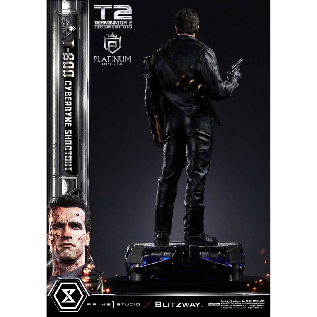 Terminator 2: Judgment Day T-800 favorite Cyberdyne Shootout By Prime 1 Studio -Prime 1 Studio - India - www.superherotoystore.com