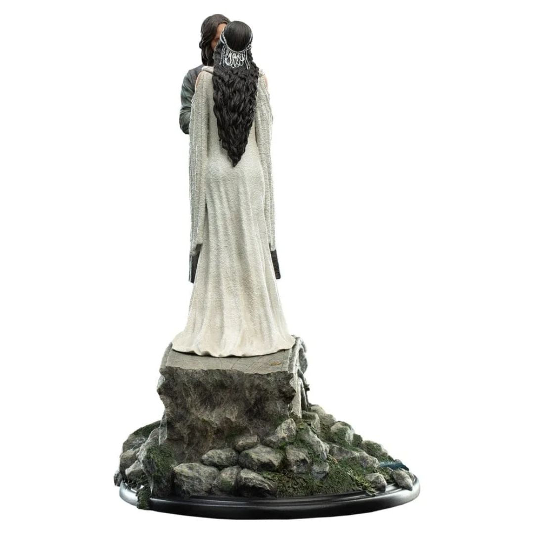 The Lord Of The Rings Trilogy Miniature Statue - Aragorn & Arwen By Weta Workshop