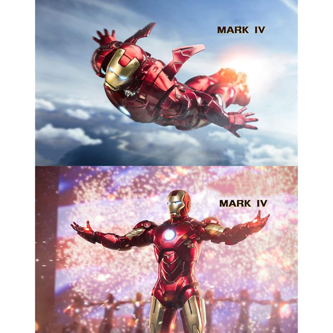 Iron Man Mk4 Action Figure By Zd Toys -ZD Toys - India - www.superherotoystore.com