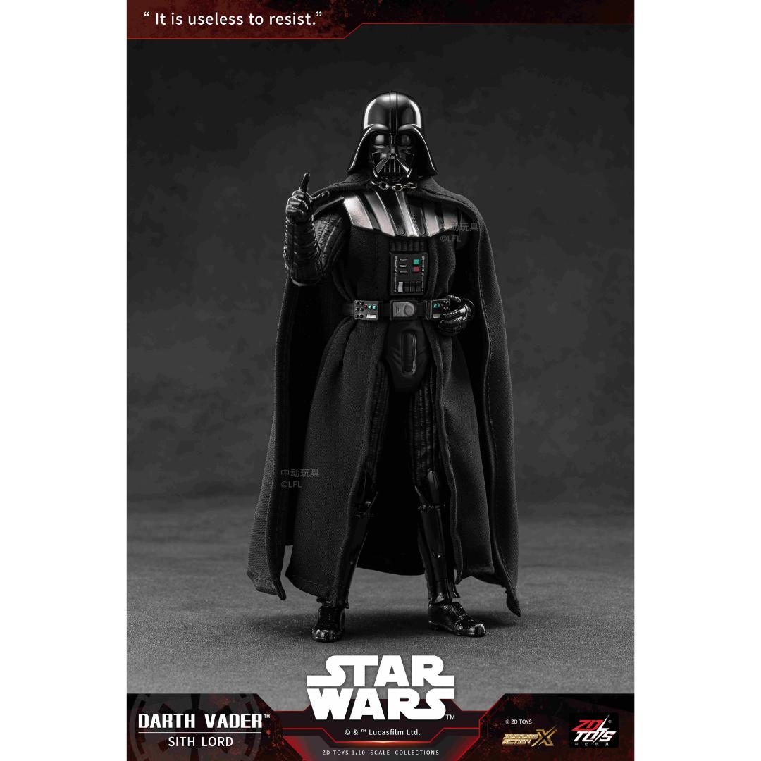 ZD Toys Star Wars Darth Vader (Sith Lord) 1/10 Scale Action Figure – Galactic Empire Collectible