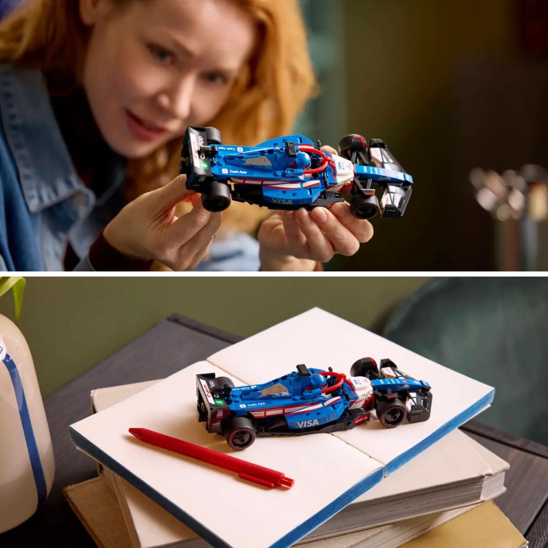 Lego Speed Champions Visa Cash App Rb Vcarb 01 F1 Race Car -Lego - India - www.superherotoystore.com