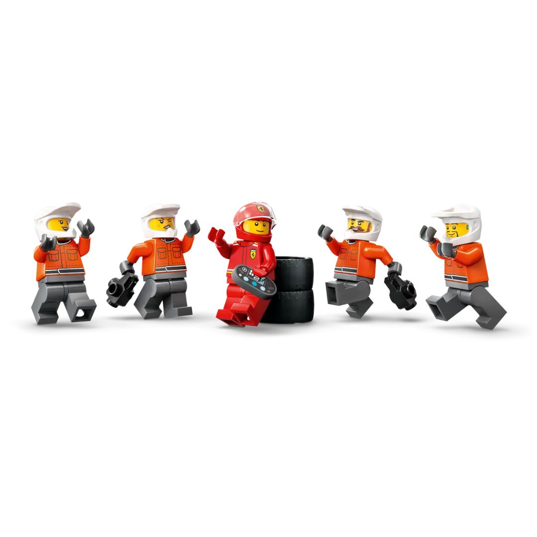 F1 Pit Stop & Pit Crew With Pit Crew Lego City By Lego -Lego - India - www.superherotoystore.com