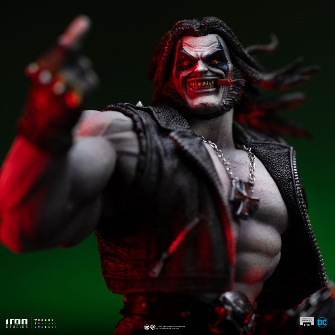 Lobo Unleashed Art Statue By Iron Studios -Iron Studios - India - www.superherotoystore.com