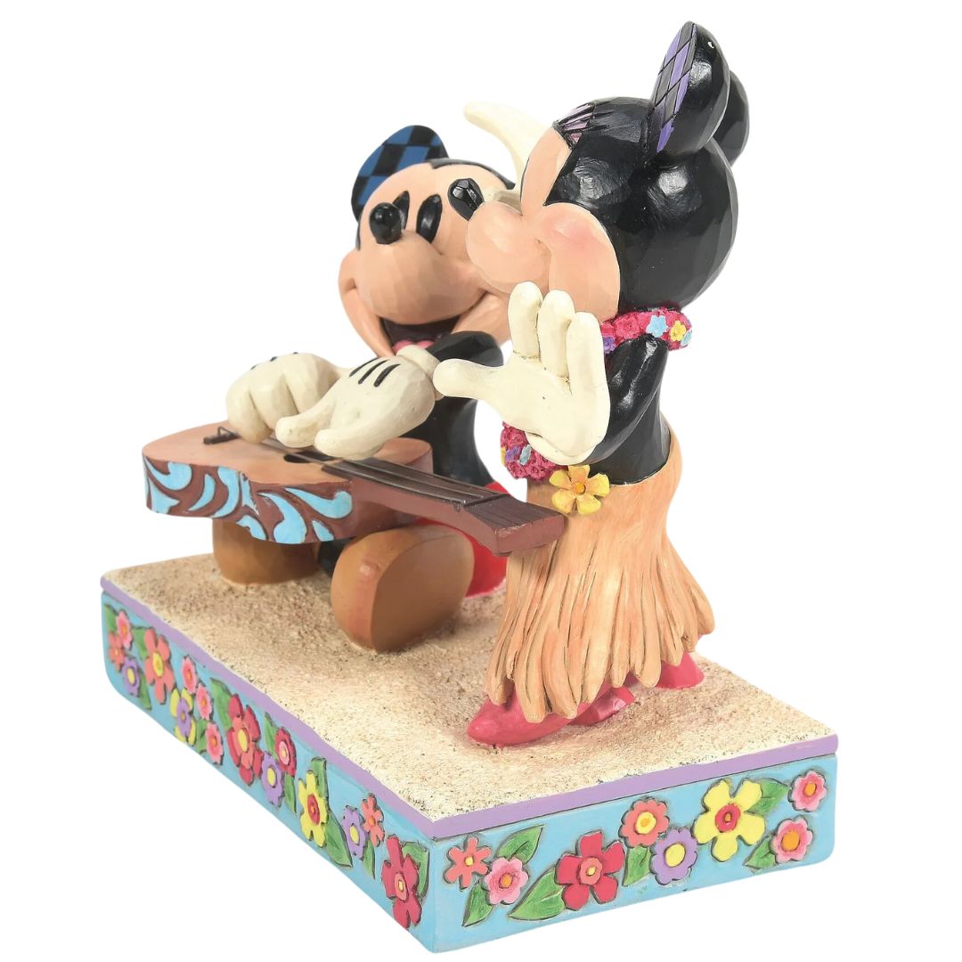 Mickey And Minnie in Hawaii Statue by Enesco -Enesco - India - www.superherotoystore.com
