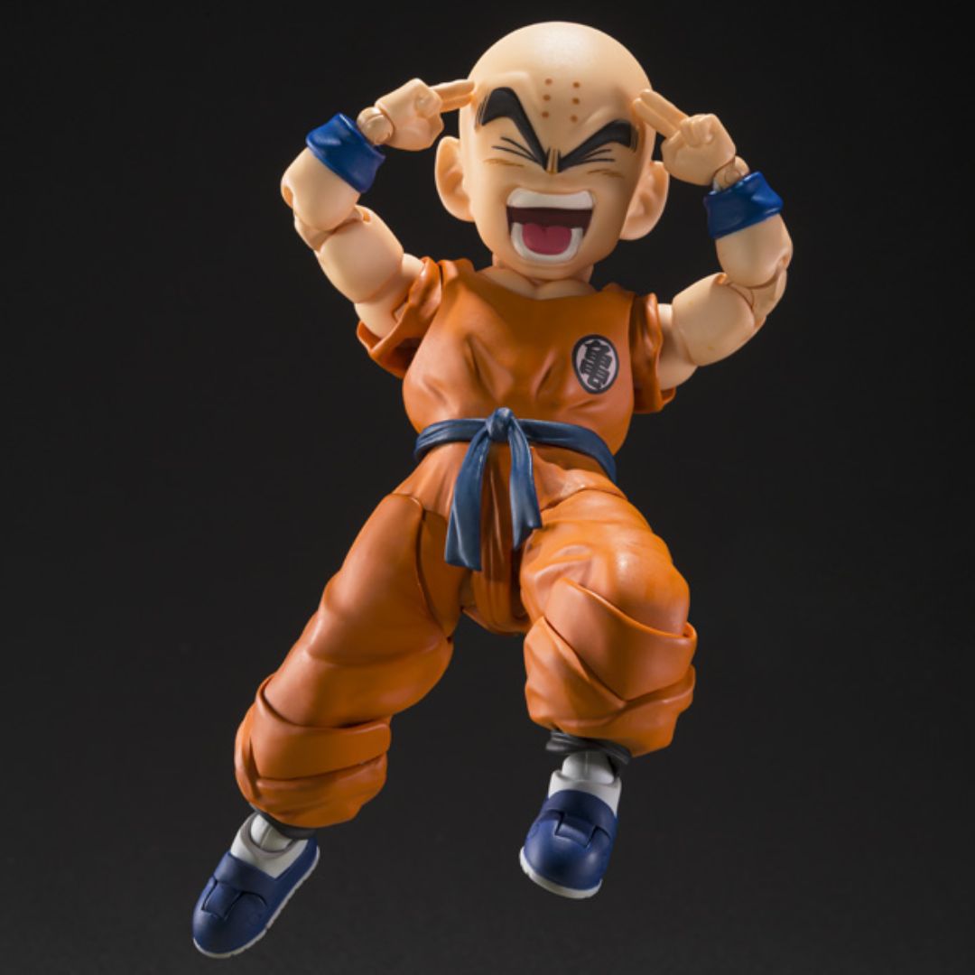 Dragon Ball Z Krillin -Son Goku'S Best Friend S.H.Figuarts By Tamashii Nations -Tamashii Nations - India - www.superherotoystore.com