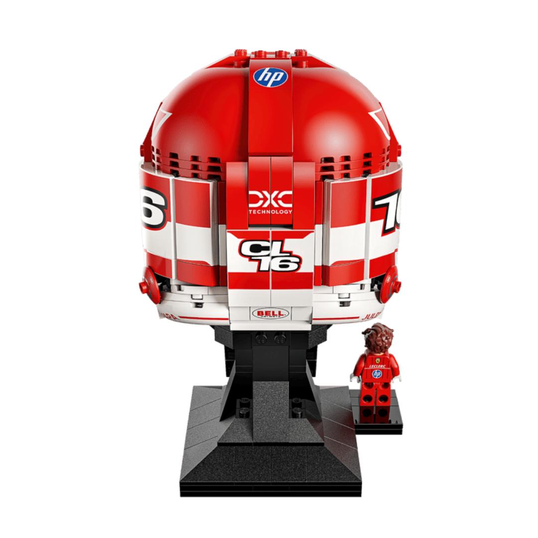 Scuderia Ferrari Hp Charles Leclerc Helmet By Lego