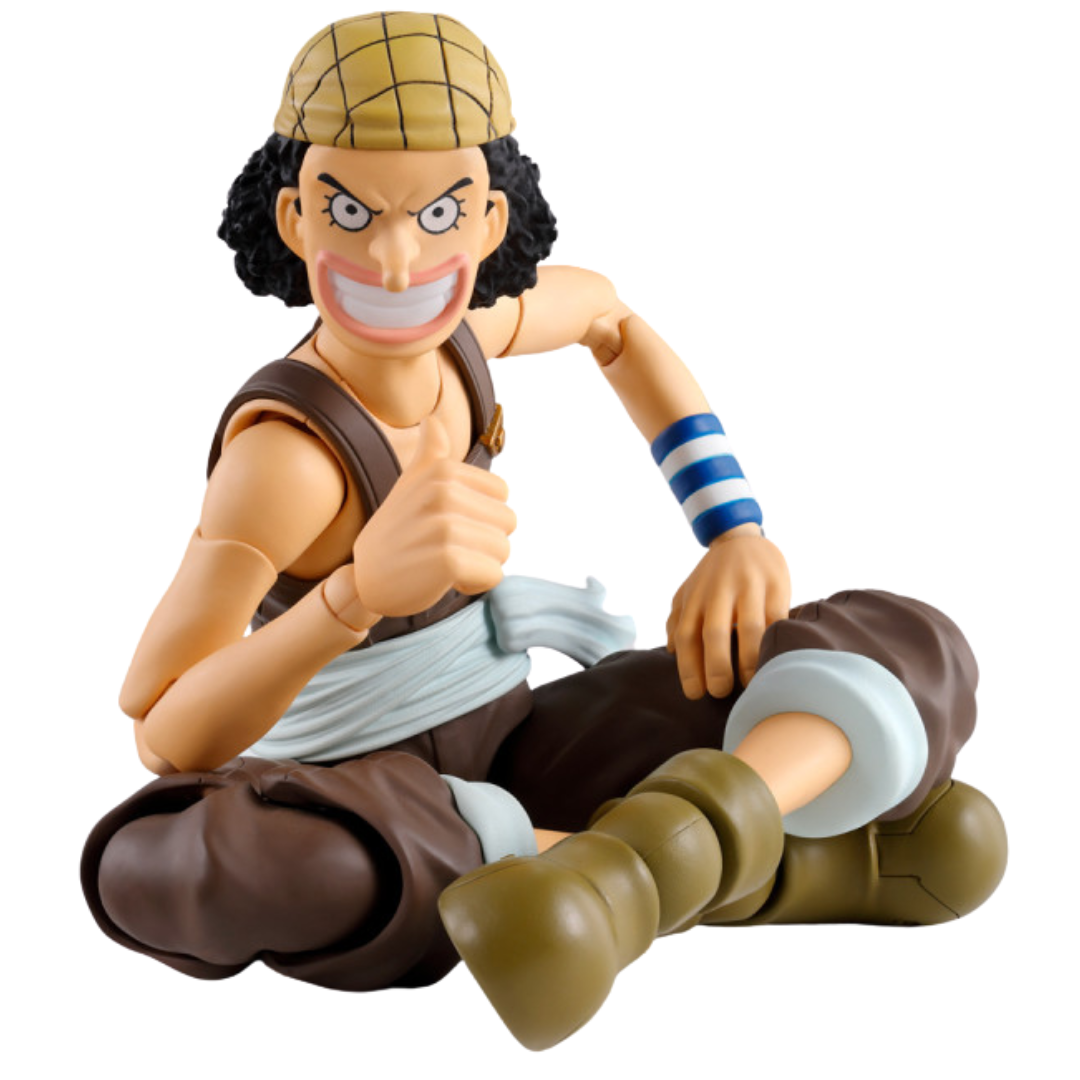 One Piece Usopp Romance Dawn S.H.Figuarts Action figure By Tamashii Nations -Tamashii Nations - India - www.superherotoystore.com