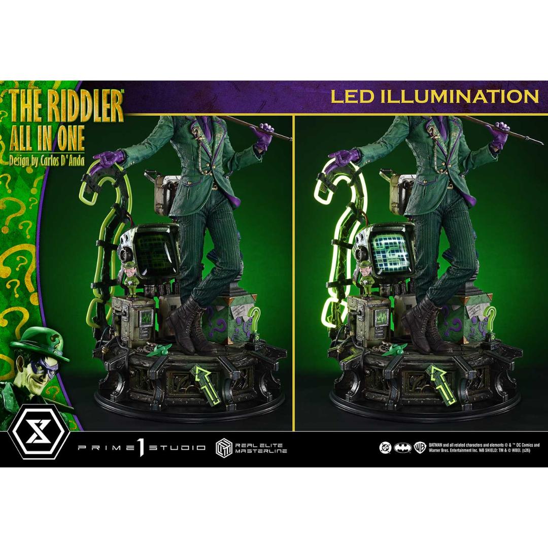 Batman (Comics) The Riddler Deluxe Version Statue By Prime1 Studios -Prime 1 Studio - India - www.superherotoystore.com