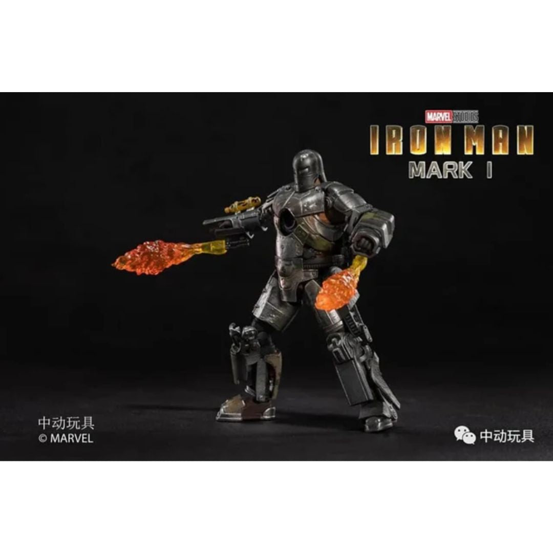 Iron Man Mk1 Action Figure By Zd Toys -ZD Toys - India - www.superherotoystore.com