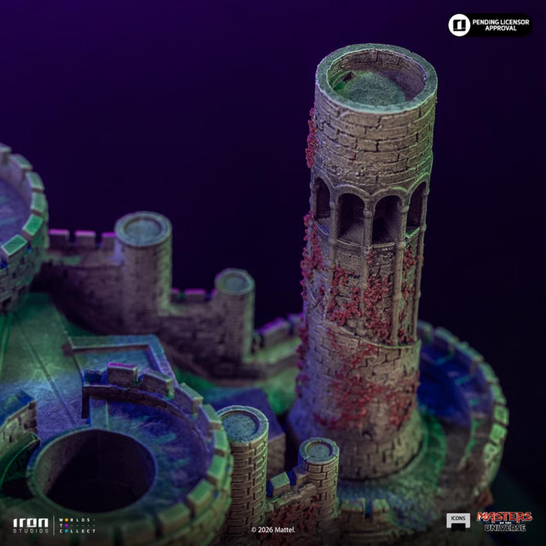Masters Of The Universe Movie Castle Grayskull Icons Statue By Iron Studios