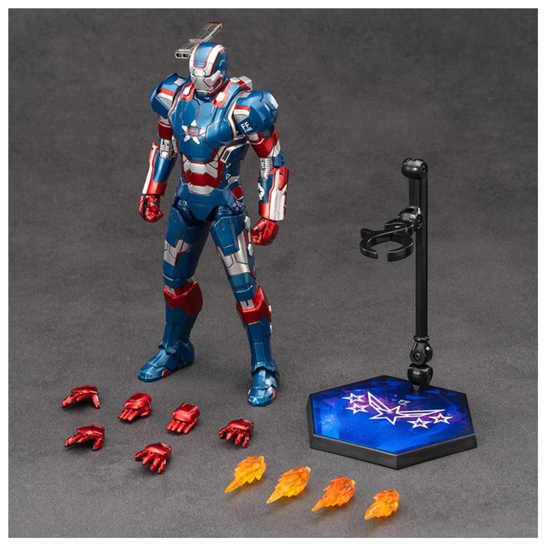 Iron Patriot Action Figure By Zd Toys