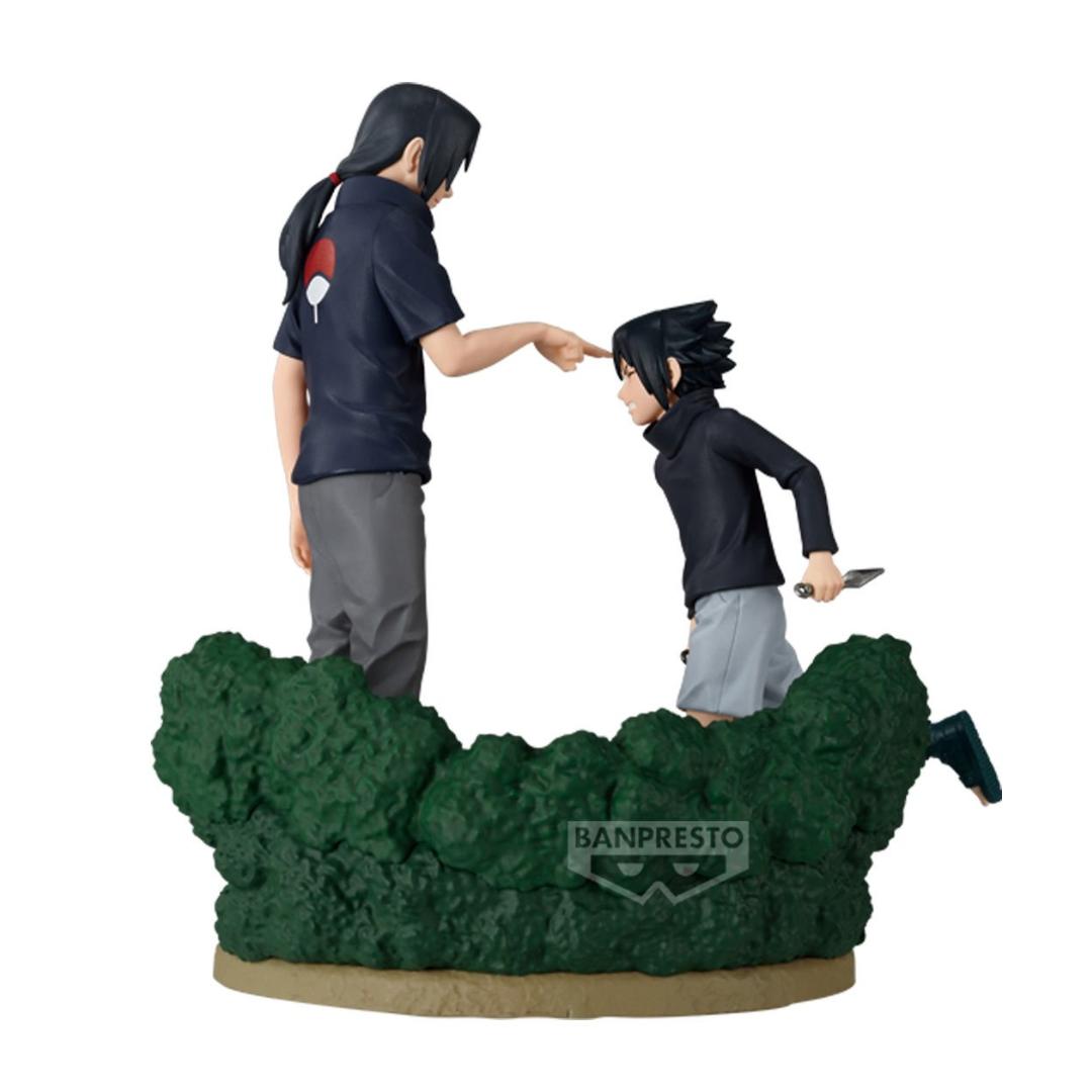 Naruto: Shippuden Sasuke Uchiha & Itachi Uchiha Memorable Saga Statue By Banpresto -Banpresto - India - www.superherotoystore.com