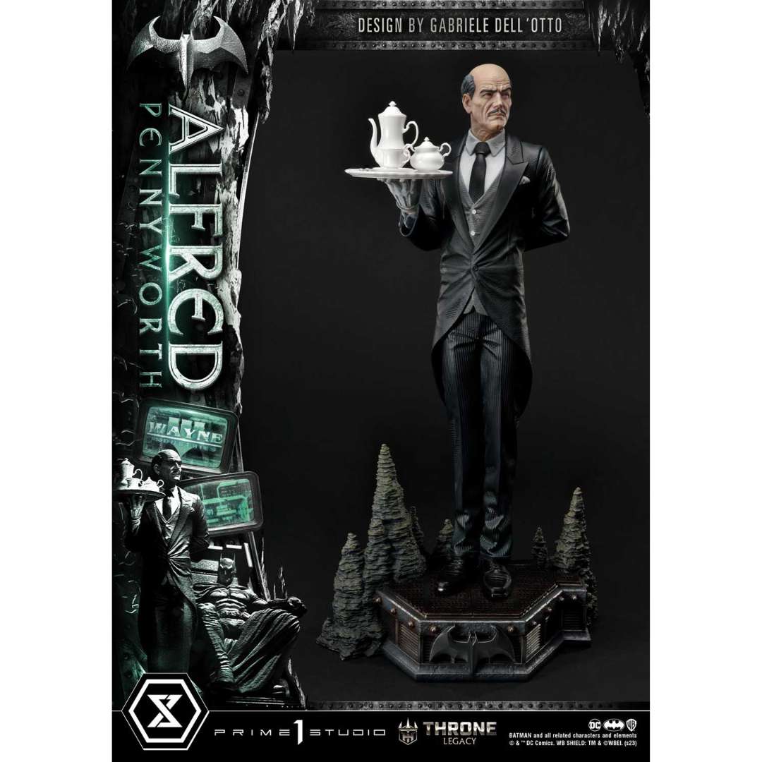 Batman (Comics) Alfred Pennyworth Throne Legacy Statue by Prime 1 Studios -Prime 1 Studio - India - www.superherotoystore.com