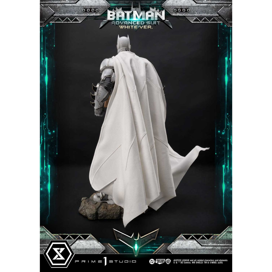 Justice League (Comics) Batman Advanced Suit White Version Statue By Prime1 Studios