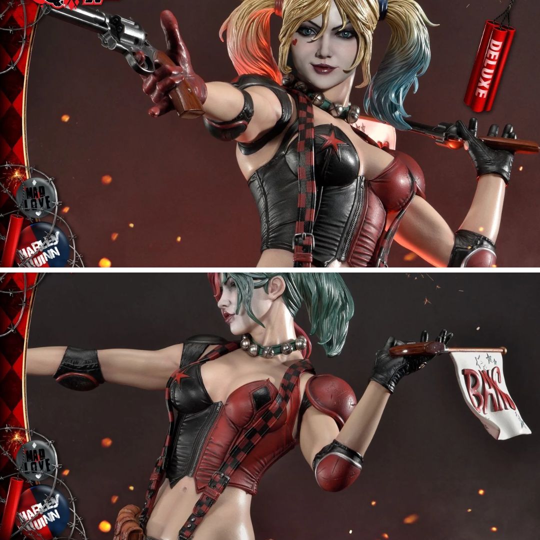 Batman (Comics) Harley Quinn Deluxe Version Statue By Prime1 Studios