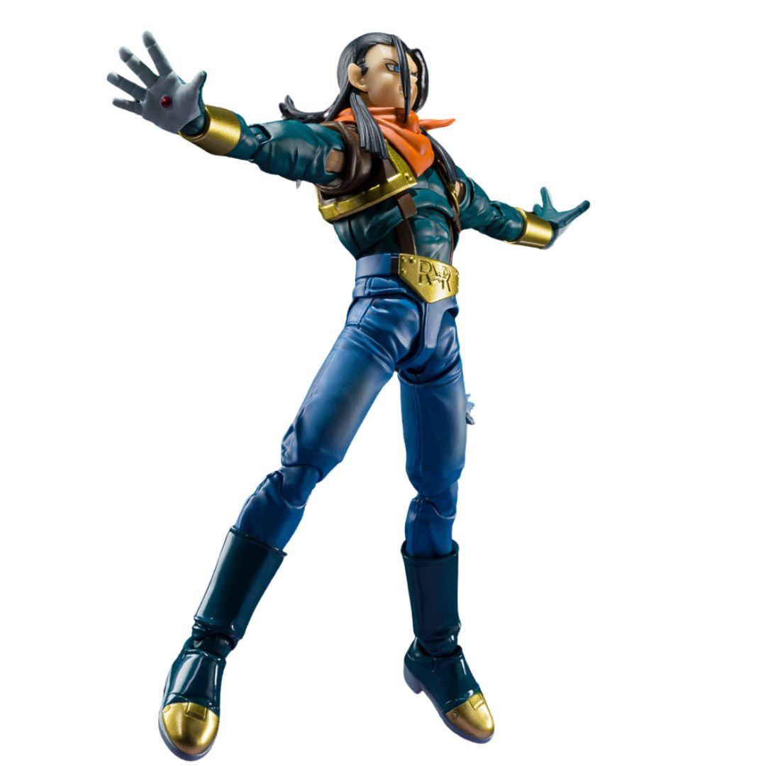Dragon Ball Z Super Android 17 S.H.Figuarts Action figure By Tamashii Nations -Tamashii Nations - India - www.superherotoystore.com