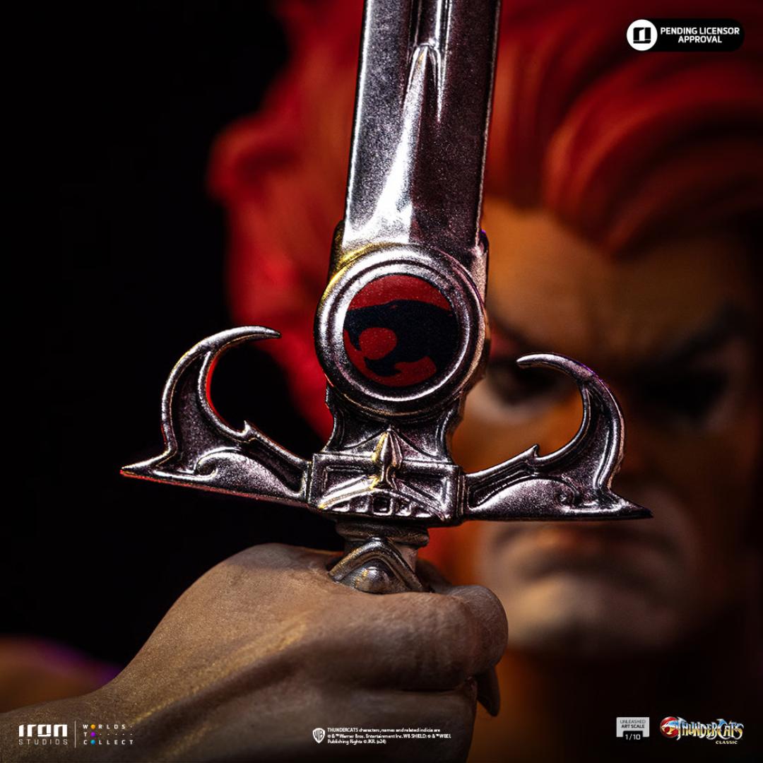 Thundercats Lion-O Unleashed Art Scale Statue By Iron Studios