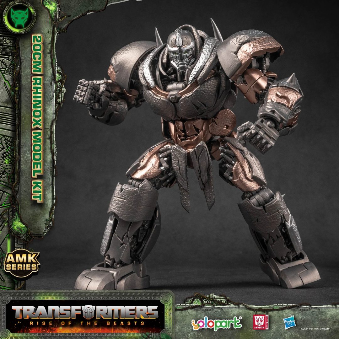 Transformers Rise Of The Beasts: Amk Series 20Cm Rhinox Model Kit By Yolo Park -Yolo Park - India - www.superherotoystore.com
