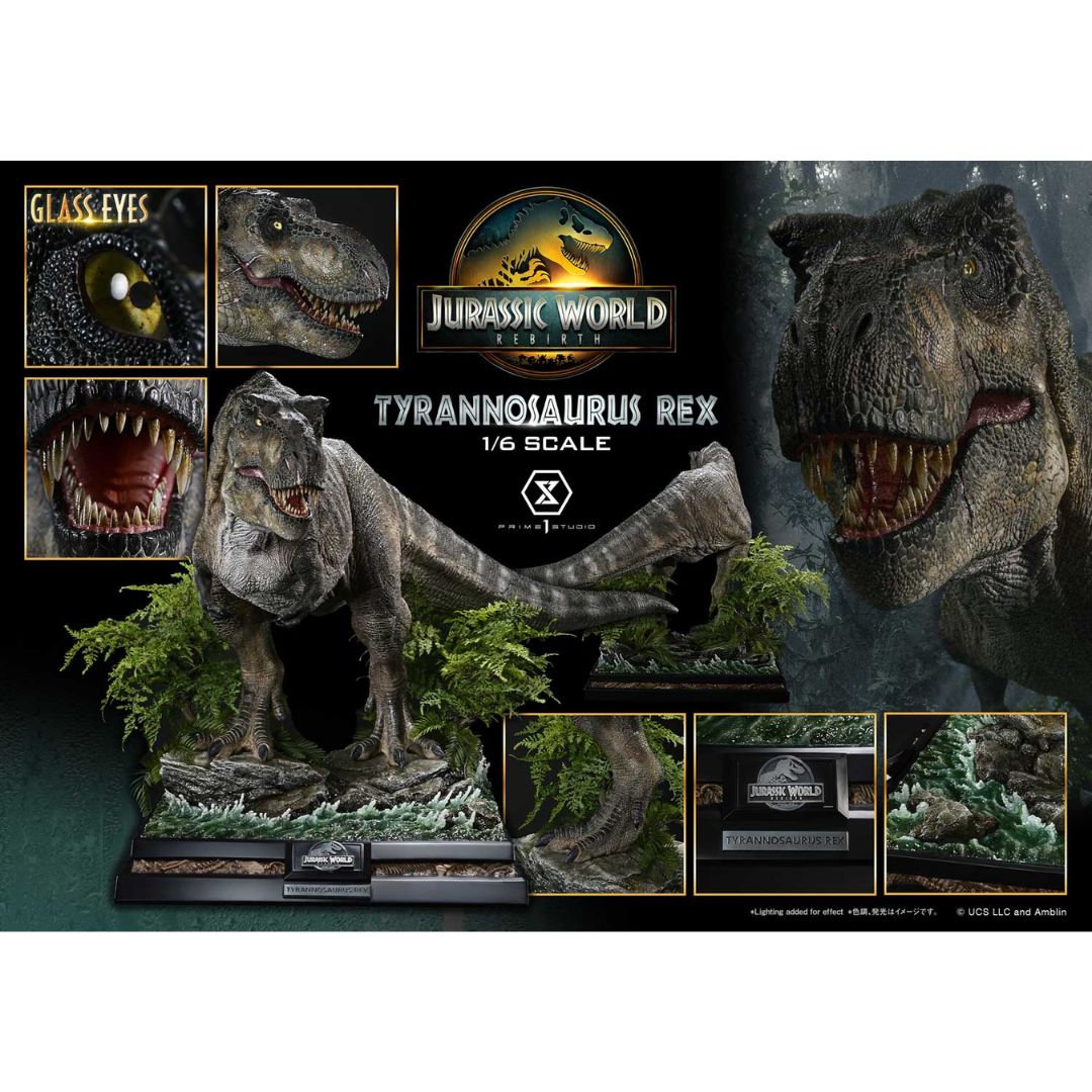 Jurassic World Rebirth Tyrannosaurus Rex By Prime1 Studios -Prime1 Studios - India - www.superherotoystore.com