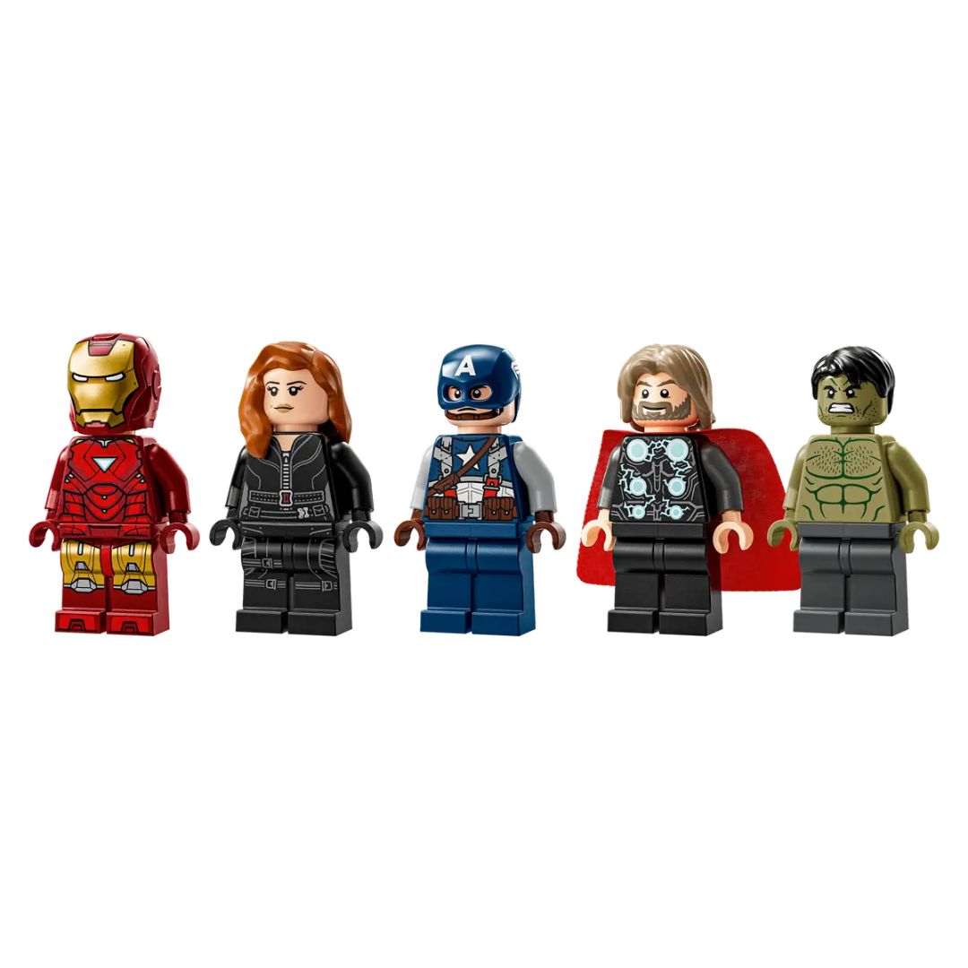 Marvel Logo & Minifigures By Lego