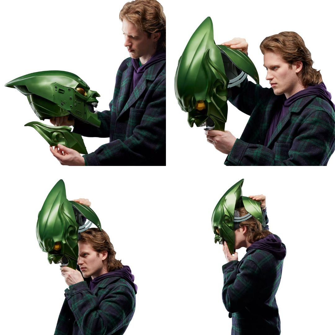 Marvel Legends Series Green Goblin Roleplay Helmet By Hasbro