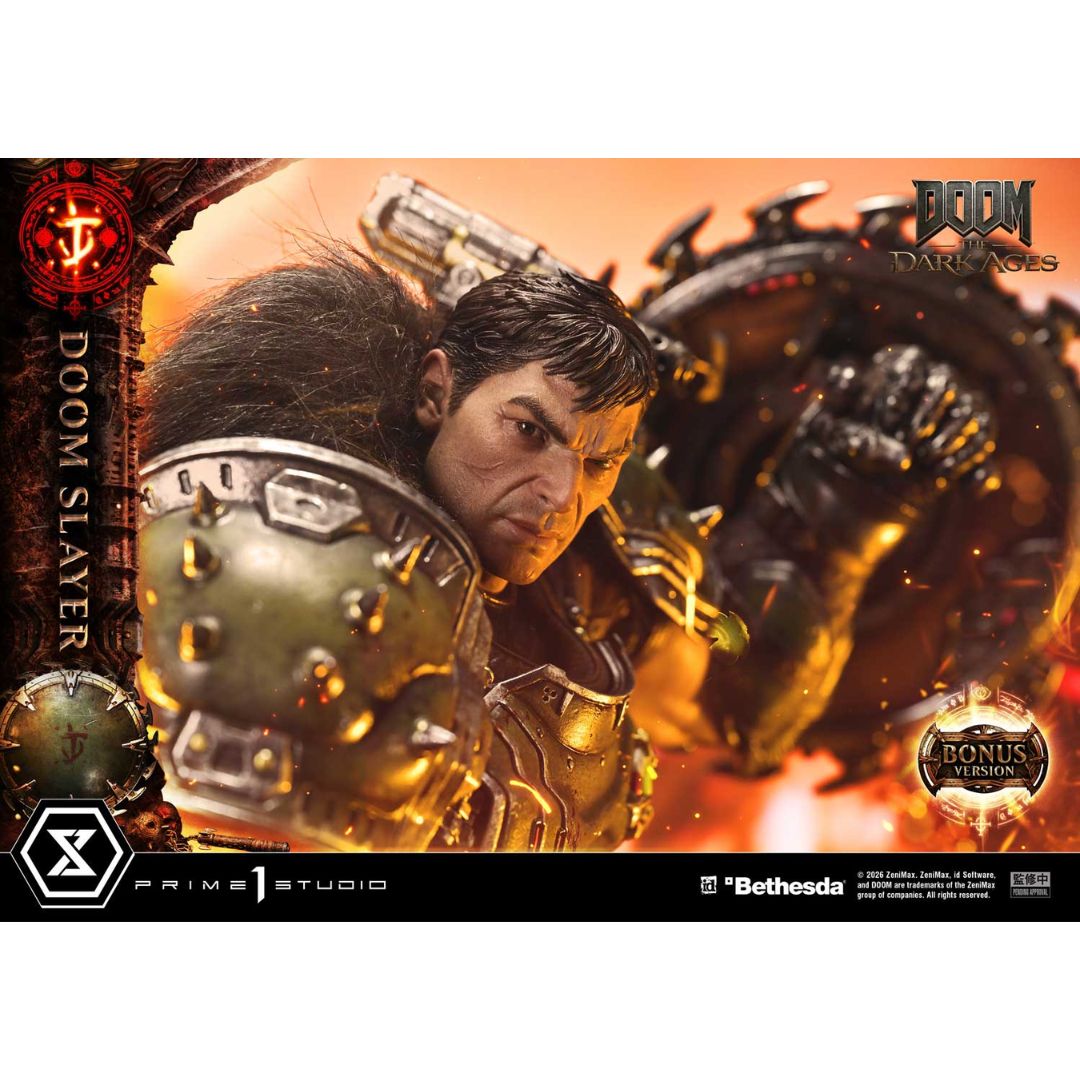 Doom: The Dark Ages Doom Slayer Dx Bonus Version Statue By Prime1 Studios