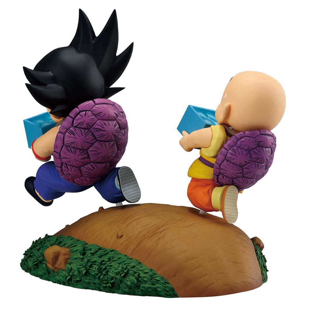 Dragon Ball Son Goku And Krillin Fantastic Adventure 2 Ichibansho Statue By Bandai -Tamashii Nations - India - www.superherotoystore.com