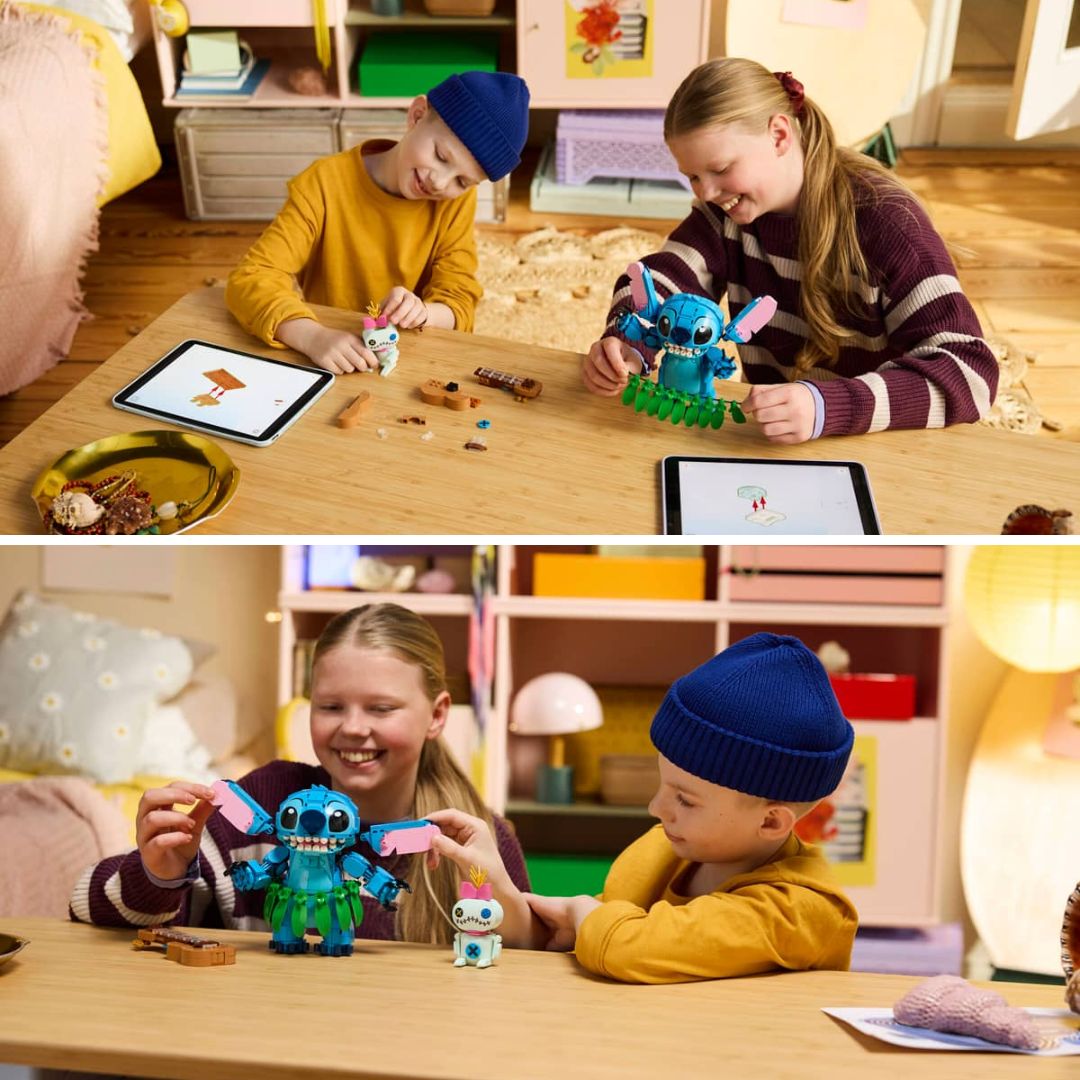 Disney Stitch & Scrump By Lego