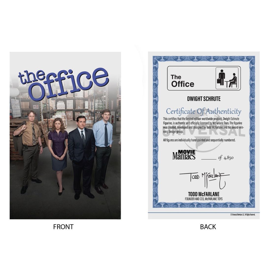 Dwight (The Office) By Mcfarlane Toys -McFarlane Toys - India - www.superherotoystore.com