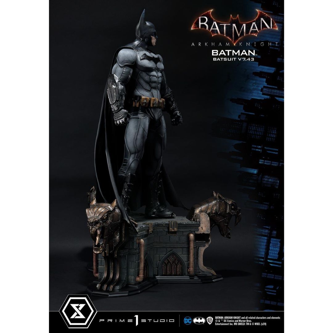 Batman: Arkham Knight Batman Batsuit V7.43 Statue By Prime1 Studios